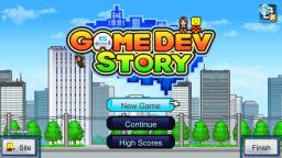 Game Dev Story Title Screen